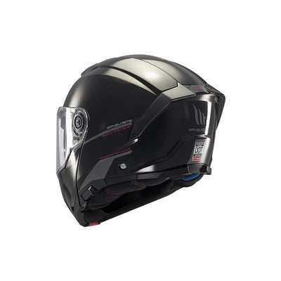 MT HELMET Atom 2 SV Solide A1 Gloss Noir