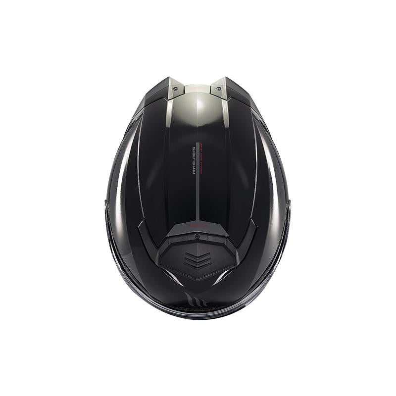 MT HELMET Atom 2 SV Solide A1 Gloss Noir