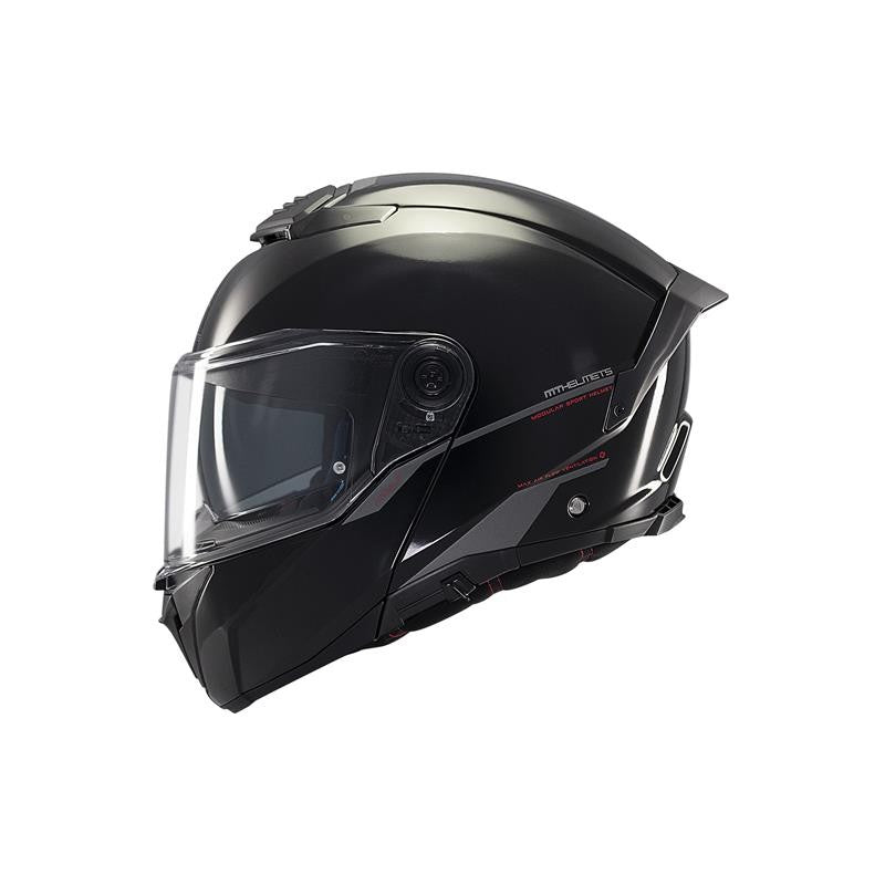 MT HELMET Atom 2 SV Solide A1 Gloss Noir