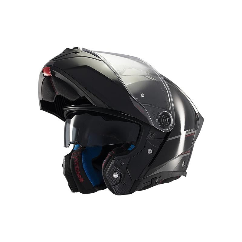 MT HELMET Atom 2 SV Solide A1 Gloss Noir