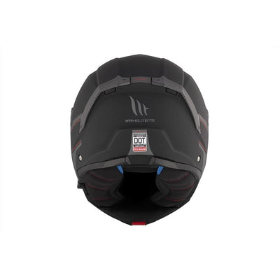 MT HELMET Atom 2 SV Solide A1 Matt Black