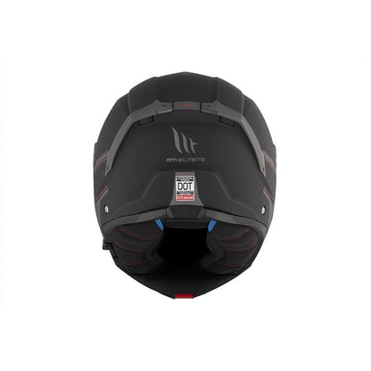 MT HELMET Atom 2 SV Solide A1 Matt Black