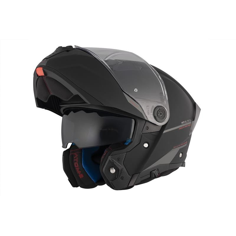 MT HELMET Atom 2 SV Solide A1 Matt Black