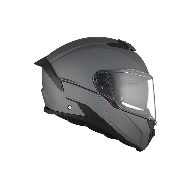 MT HELMET Atom 2 SV Solide A2 Matt Titanium