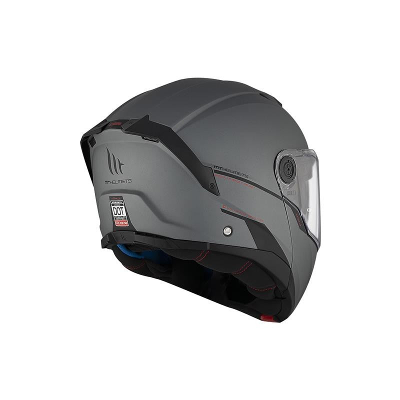 MT HELMET Atom 2 SV Solide A2 Matt Titanium