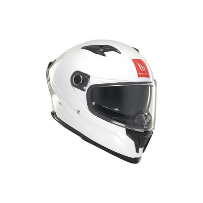 MT HELMET Braker SV Solide A0 Gloss Pearl White