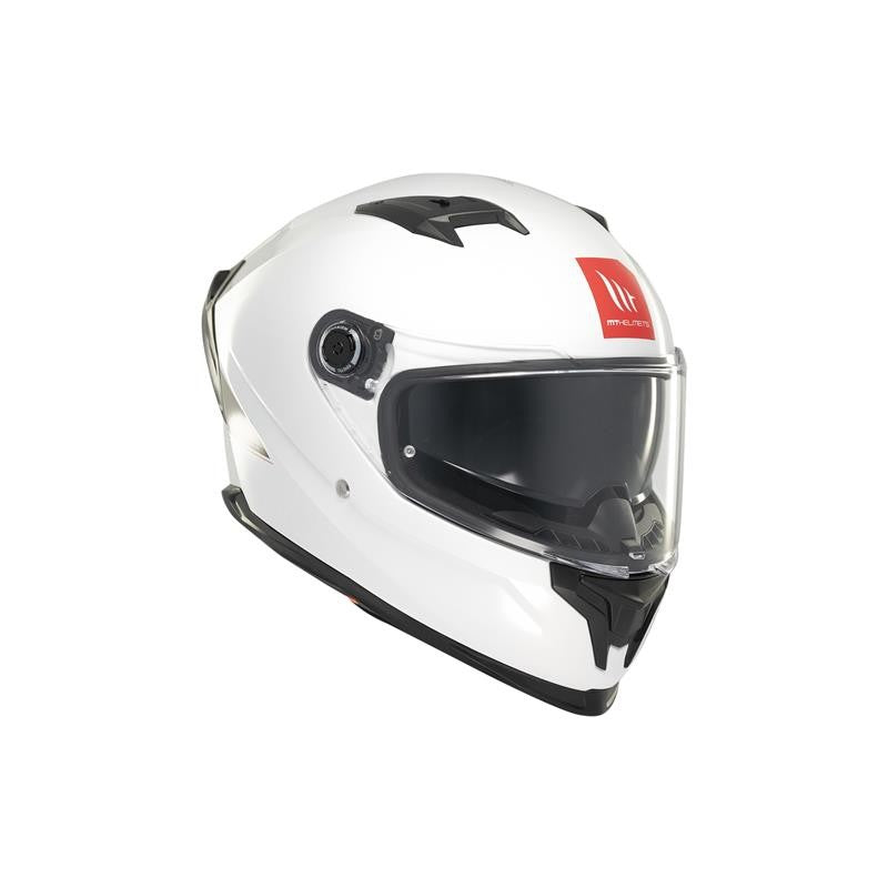 MT HELMET Braker SV Solide A0 Gloss Pearl White