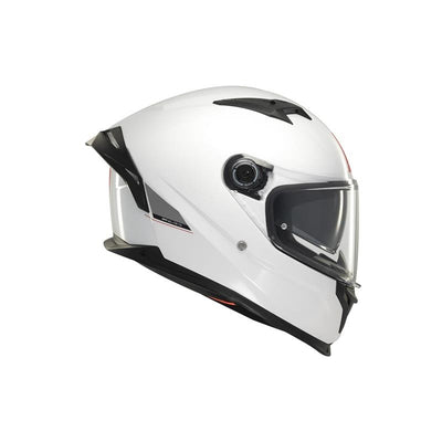 MT HELMET Braker SV Solide A0 Gloss Pearl White