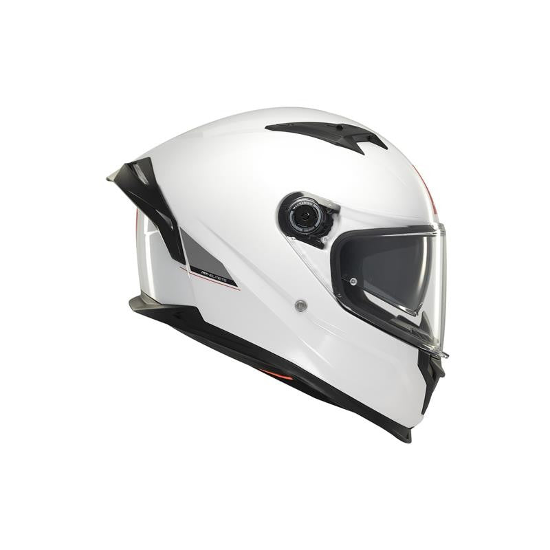 MT HELMET Braker SV Solide A0 Gloss Pearl White