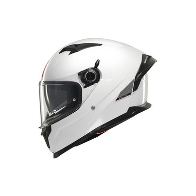 MT HELMET Braker SV Solide A0 Gloss Pearl White