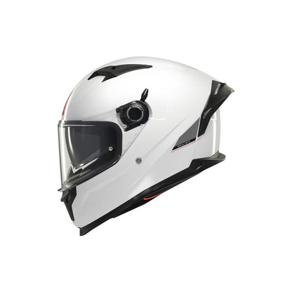 MT HELMET Braker SV Solide A0 Gloss Pearl White