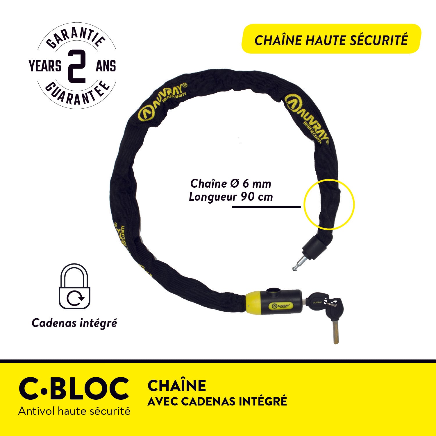 C•BLOC avec cadenas intégré