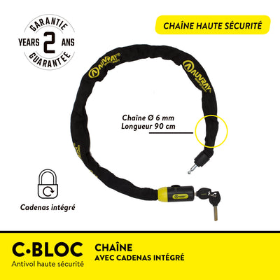 C•BLOC avec cadenas intégré
