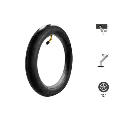 Balance bike inner tube 12x1.75 valve 70x45°