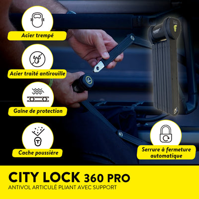 CITY LOCK 360 PRO – avec support