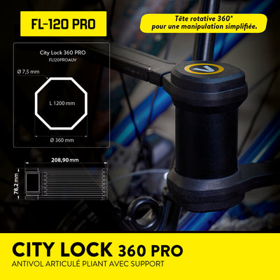 CITY LOCK 360 PRO – avec support