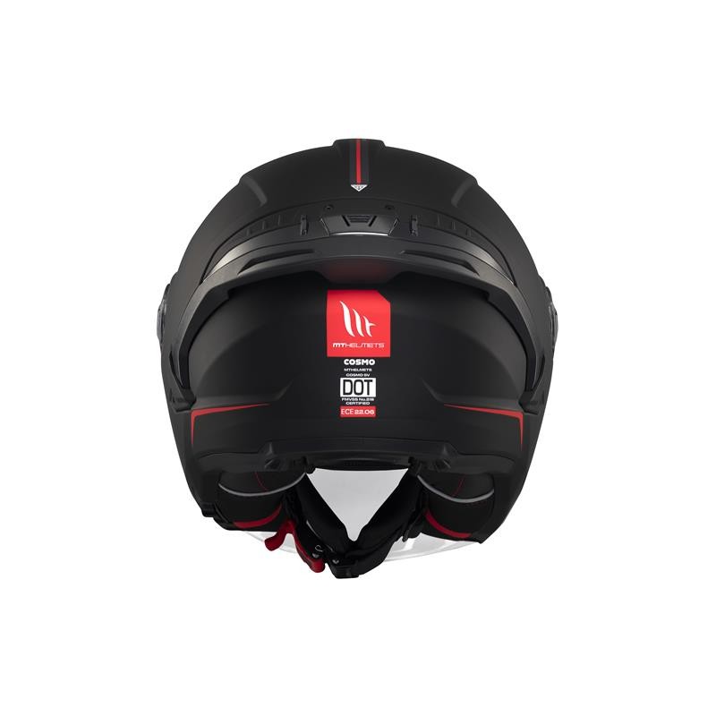 MT HELMET Cosmo SV Solid A1 Matt Black