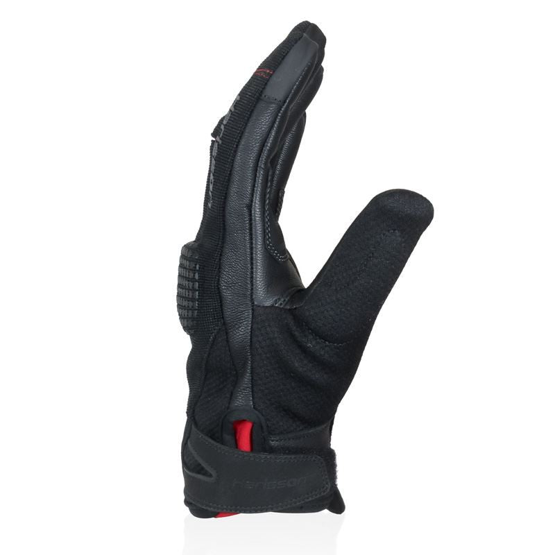 Gants Harisson été Rio Noir / Rouge