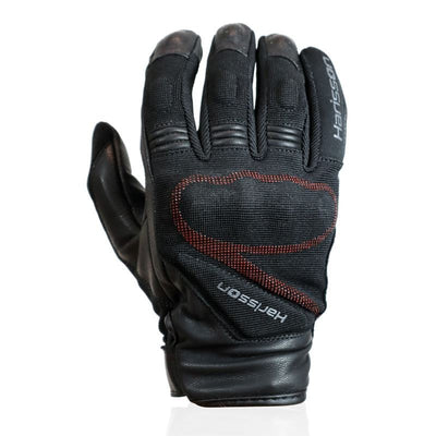 Harrison Summer Gloves Smoke Black/Red