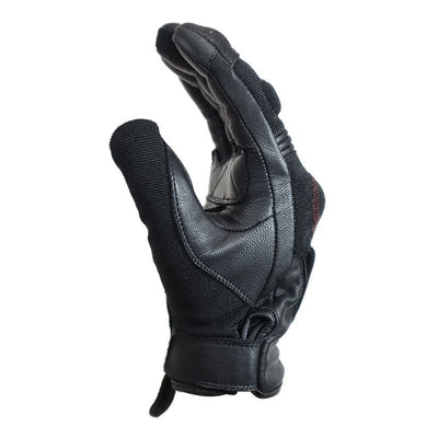 Harrison Summer Gloves Smoke Black/Red