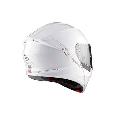 MT HELMET Genesis SV Solid A0 Gloss White
