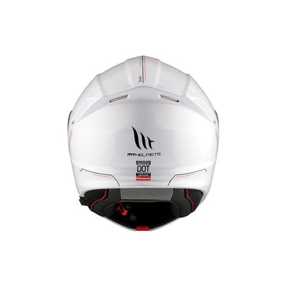 MT HELMET Genesis SV Solide A0 Gloss Blanc