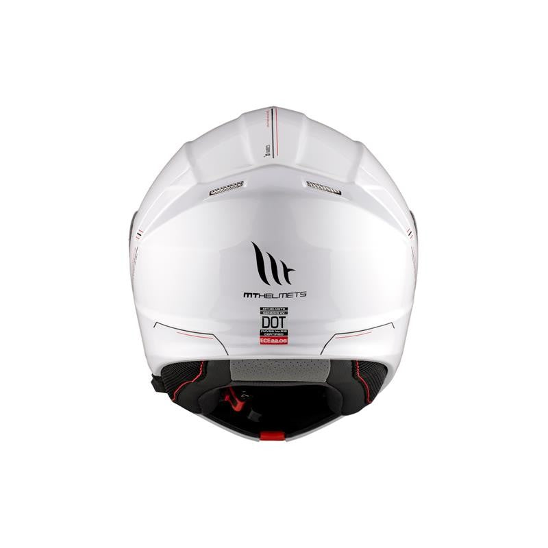MT HELMET Genesis SV Solide A0 Gloss Blanc
