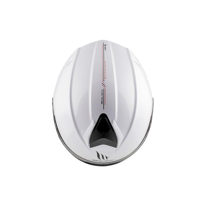 MT HELMET Genesis SV Solide A0 Gloss Blanc
