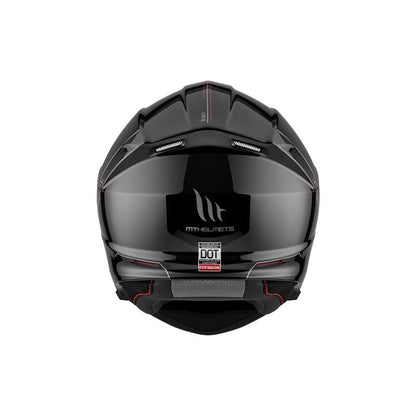 MT HELMET Genesis SV Solide A1 Gloss Black