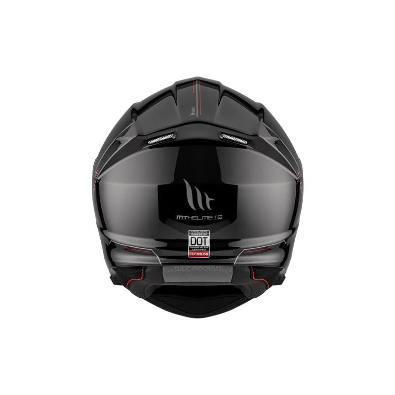 MT HELMET Genesis SV Solide A1 Gloss Black