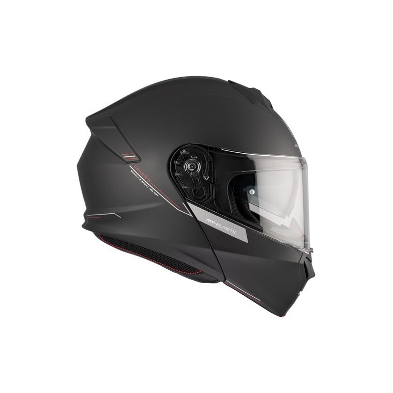 MT HELMET Genesis SV Solide A1 Matt Noir