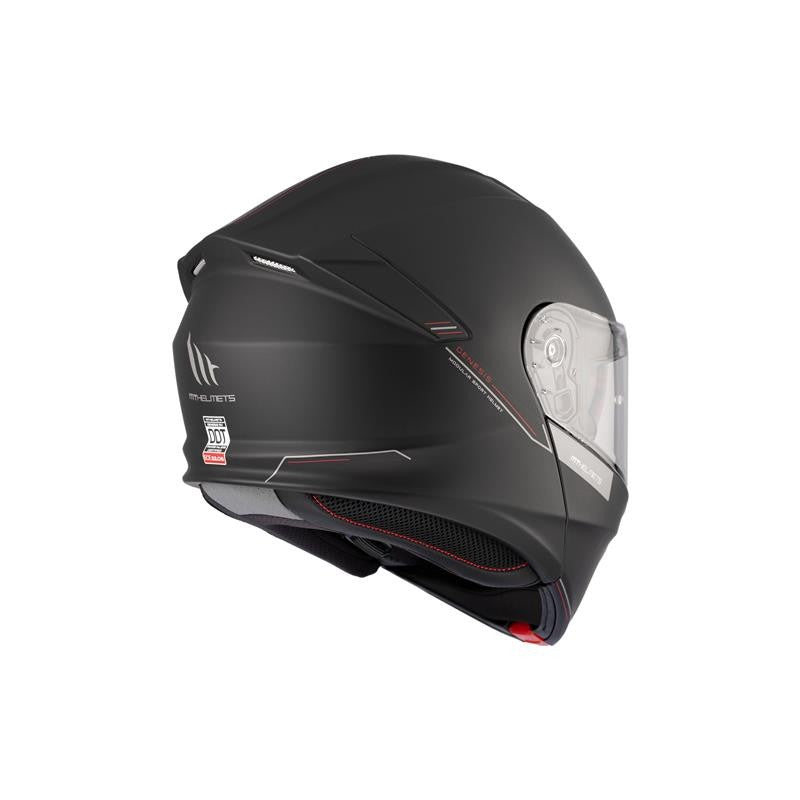 MT HELMET Genesis SV Solide A1 Matt Noir