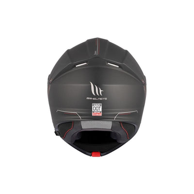 MT HELMET Genesis SV Solid A1 Matt Black