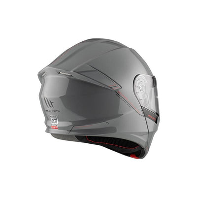 MT HELMET Genesis SV Solid A12 Gloss Gray