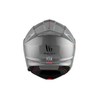 MT HELMET Genesis SV Solid A12 Gloss Gray