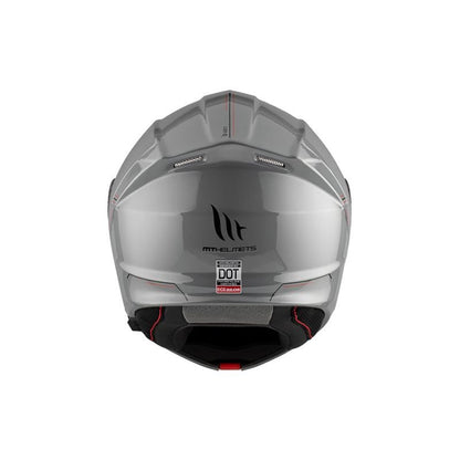 MT HELMET Genesis SV Solide A12 Gloss Grey