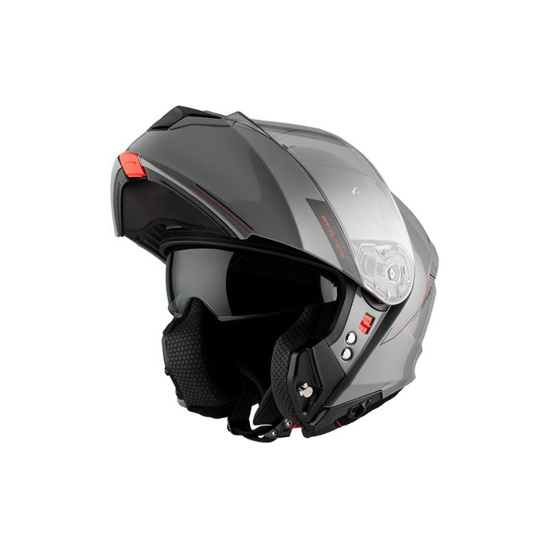 MT HELMET Genesis SV Solide A12 Gloss Grey