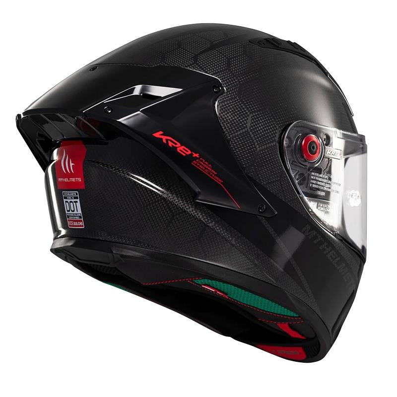 Casque MT HELMET FF103B PLUS KRE+ S PURE A1 CARBON GLOSS