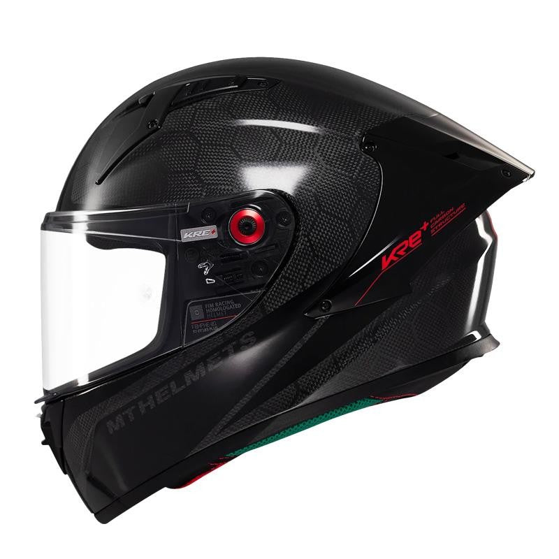 Casque MT HELMET FF103B PLUS KRE+ S PURE A1 CARBON GLOSS