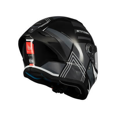 MT HELMET FF126 Stinger 2 Tron B12 Gloss