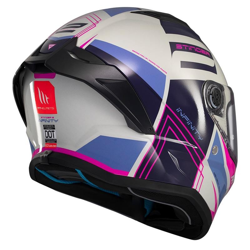 MT HELMET FF126 Stinger 2 Tron C8 Gloss