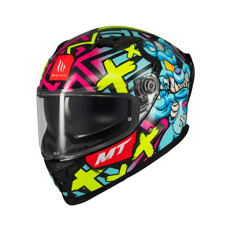 MT HELMET FF128SV Braker SV Crazy Teddy B7 Gloss