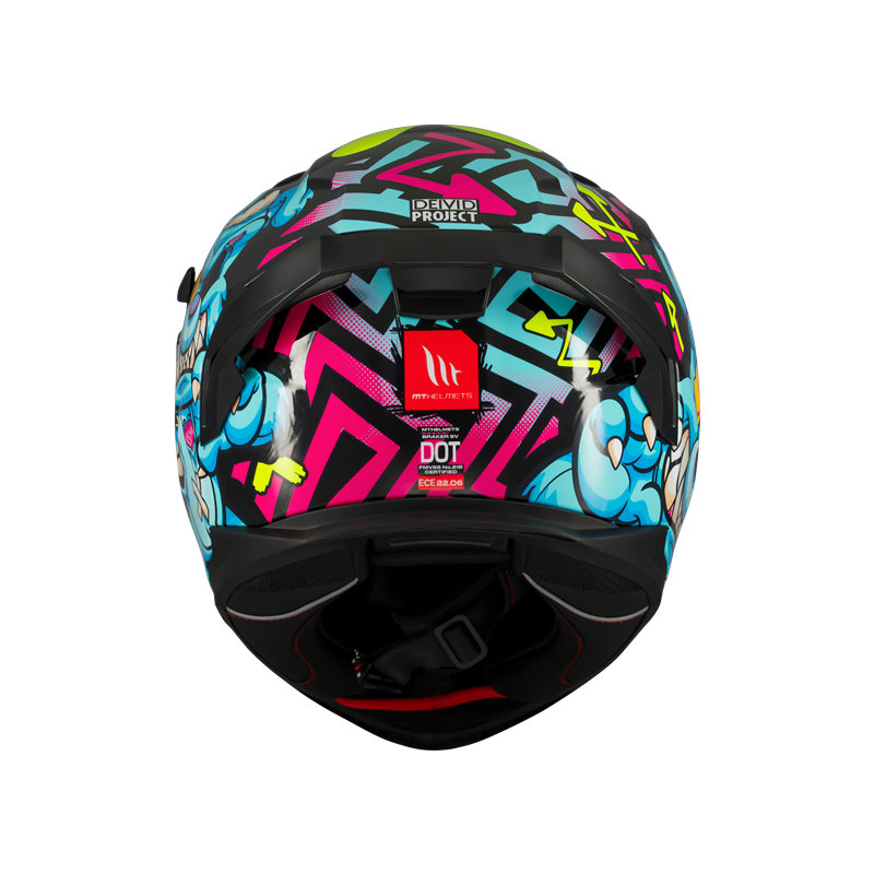 MT HELMET FF128SV Braker SV Crazy Teddy B7 Gloss