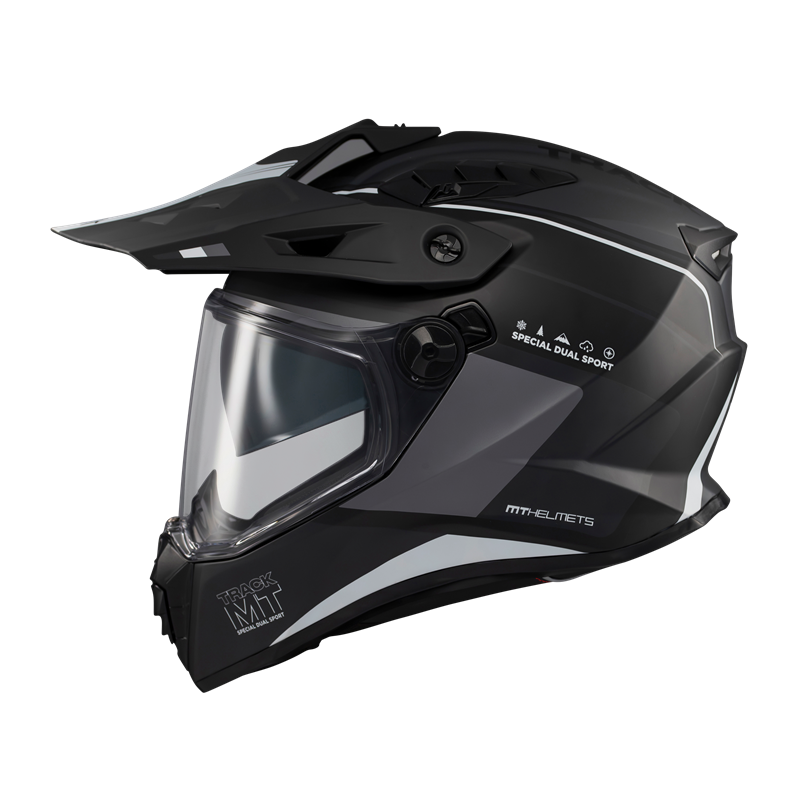 MT HELMET HS218SV Track SV Aries B1 Matt