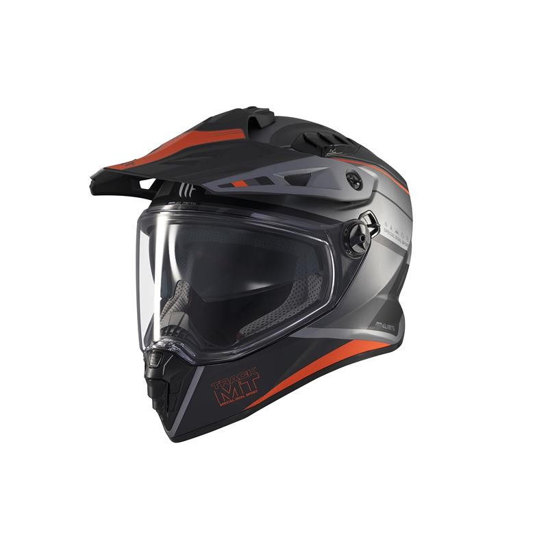 MT HELMET HS218SV Track SV Aries C4 Matt