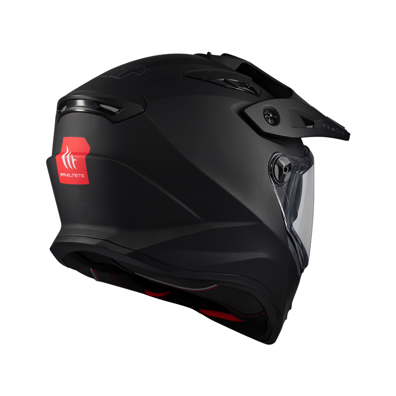 MT HELMET HS218SV Track SV Solid A1 Noir Mat
