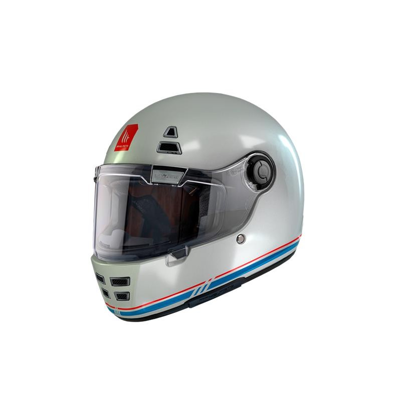MT HELMET Jarama SV Solide A7 Gloss Blanc