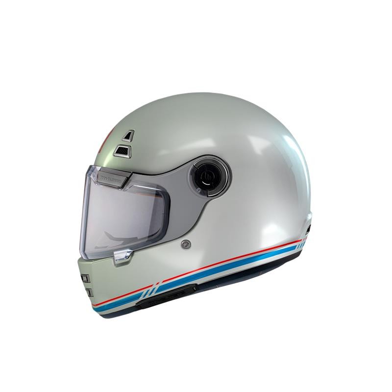 MT HELMET Jarama SV Solide A7 Gloss Blanc