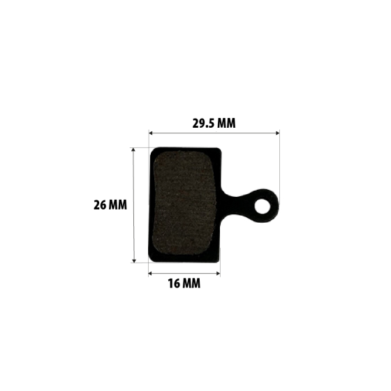 Plaquettes de frein Shimano XTR M9100
