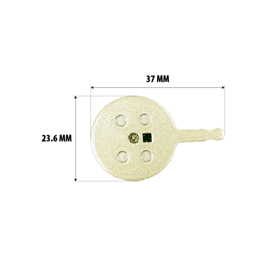Plaquettes de freins métalliques SpeedTrott RS800/1600 02B